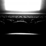 theatre in black and white